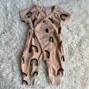 Rainbow Terry Cloth Kimono